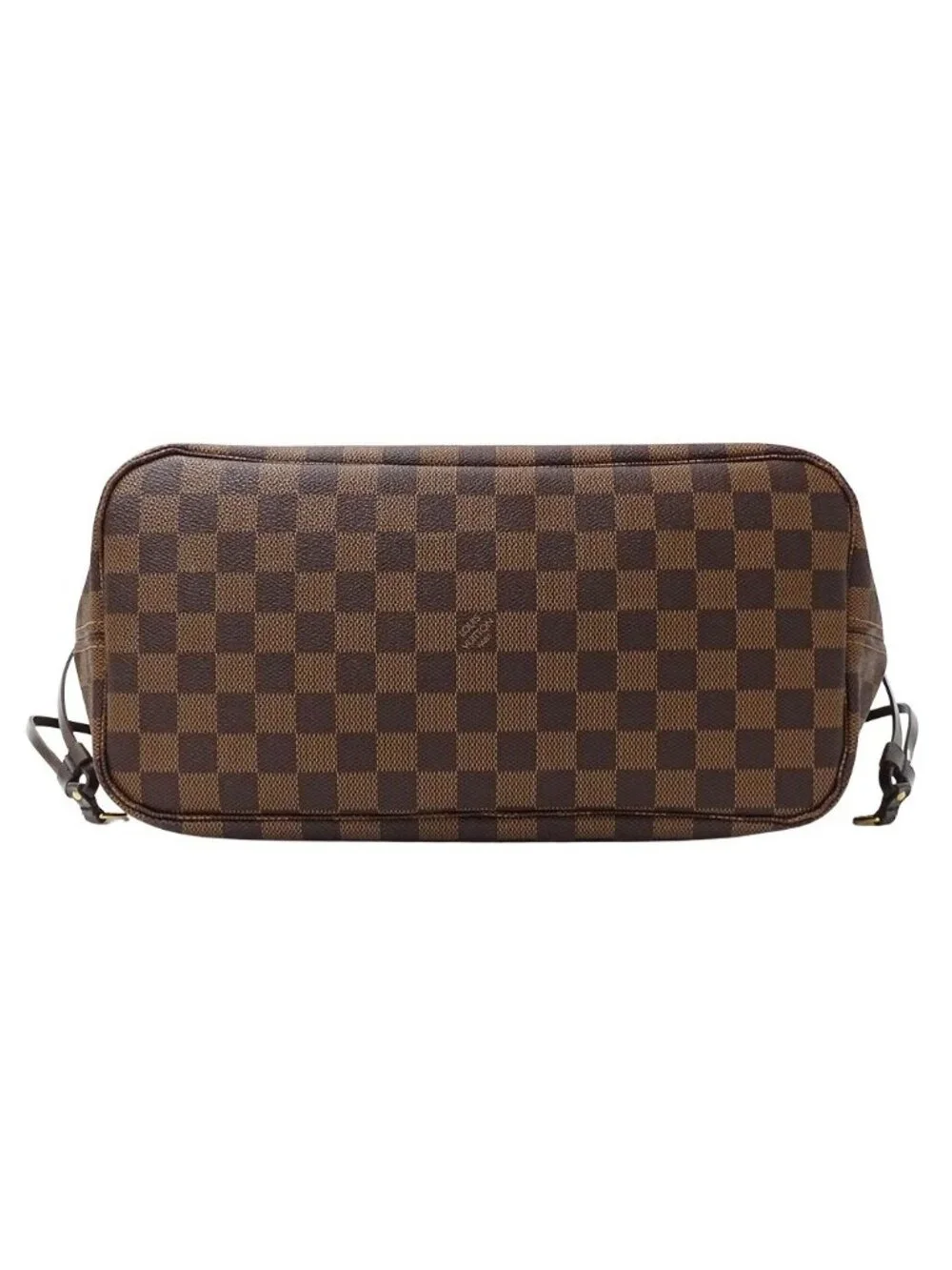 Louis Vuitton Damier Tote Neverfull MM Brown Shoulder Bag